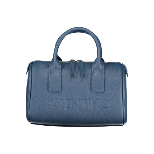 Blu Polyurethane Women Handbag