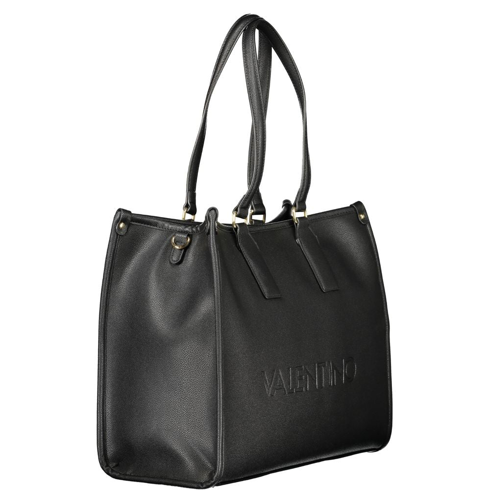 Nero Poliuretano Woman Handbag