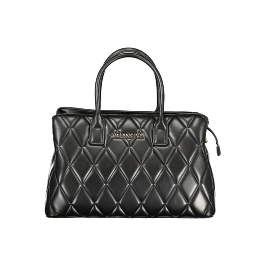 Nero Polyurethane Women Handbag