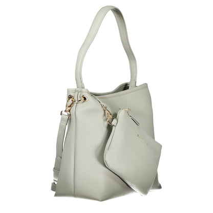 Grigio Polyurethane Women Shoulder Bag
