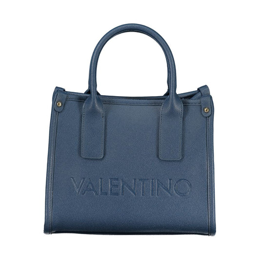 Blu Poliuretano Woman Handbag