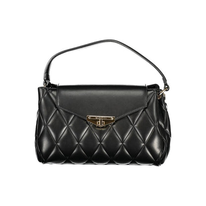 Nero Polyurethane Women Handbag