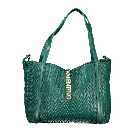 Verde Poliuretano Women Shoulder Bag