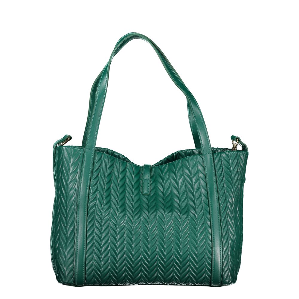 Verde Poliuretano Women Shoulder Bag