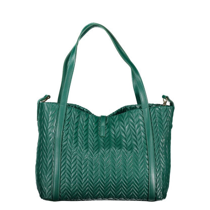 Verde Poliuretano Women Shoulder Bag