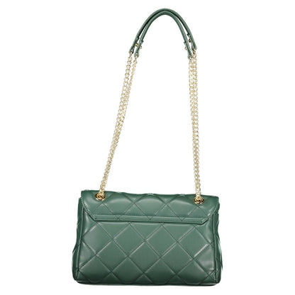 Green Polyethylene Women Handbag