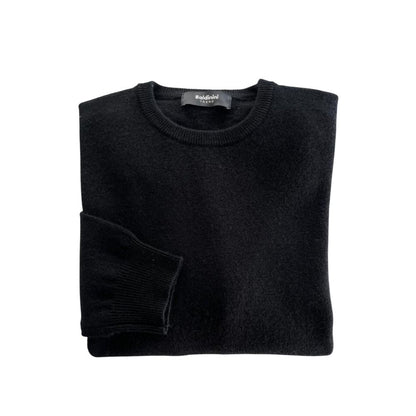 Black Cashmere Men Sweater