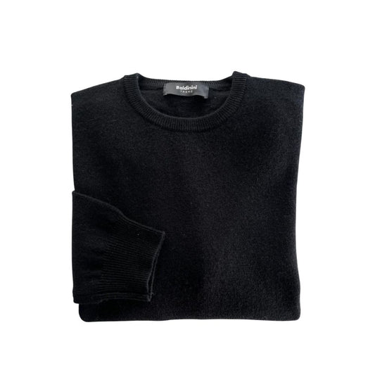 Black Cashmere Men Sweater
