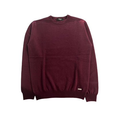 Red Cashmere Men Sweater