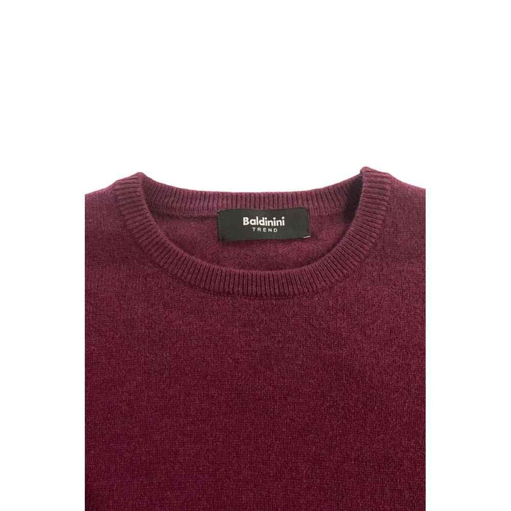 Red Cashmere Men Sweater