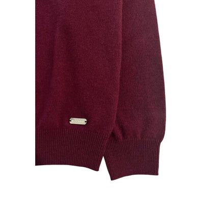 Red Cashmere Men Sweater