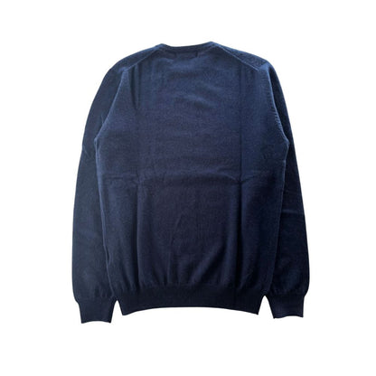 Blue Cashmere Men Sweater