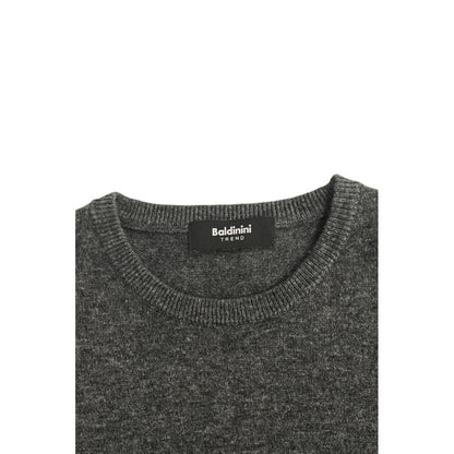 Gray Cashmere Men Sweater