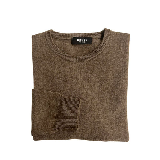 Brown Cashmere Men Sweater