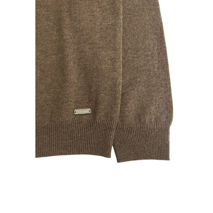Brown Cashmere Men Sweater