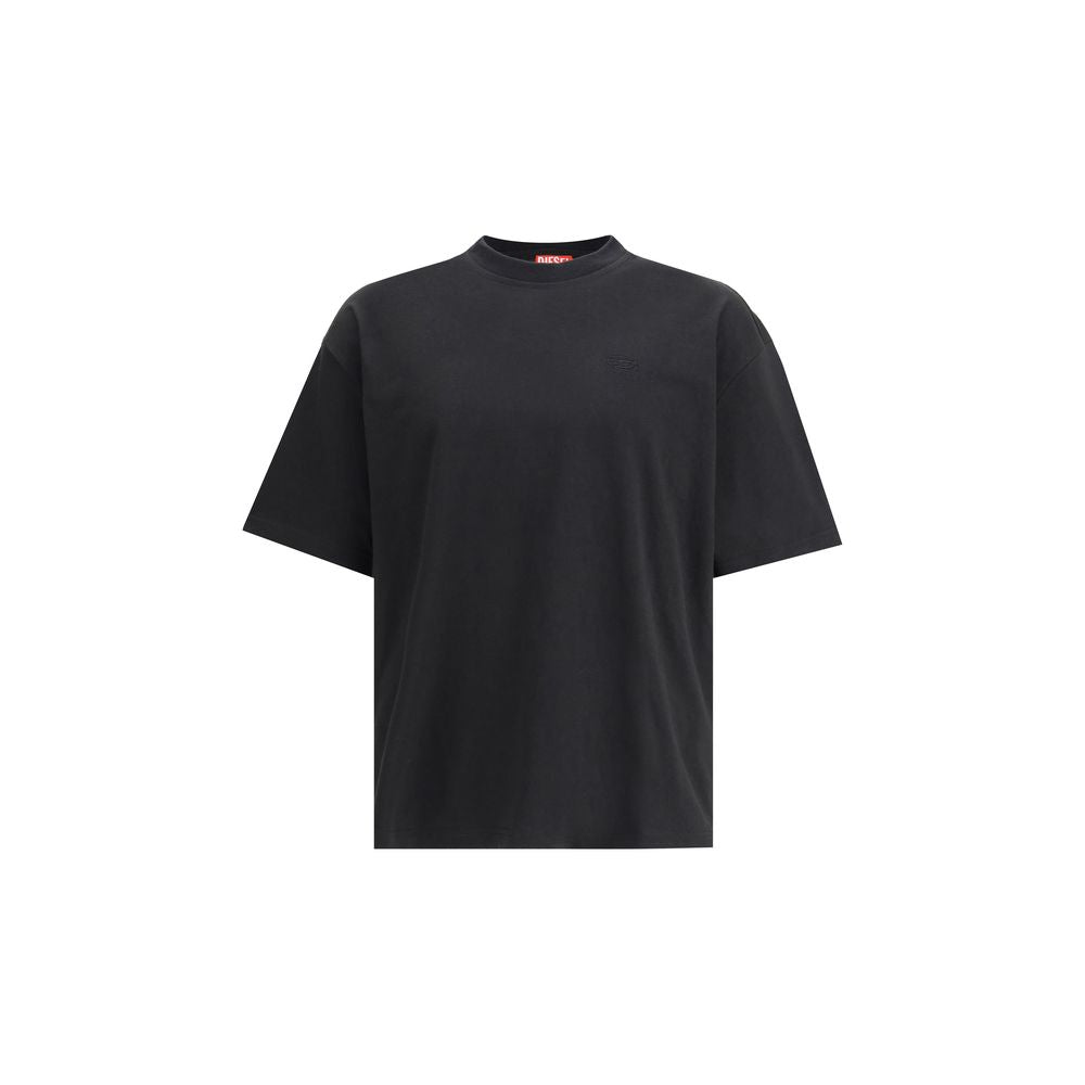 Black Cotton T-Shirt