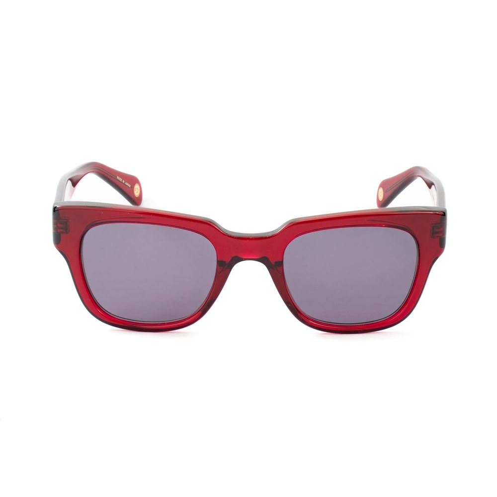 Red Acetate Sunglasses