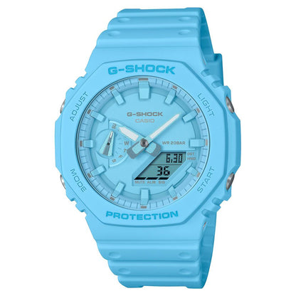 Blue Resin Sport Watch