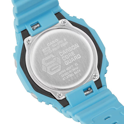 Blue Resin Sport Watch