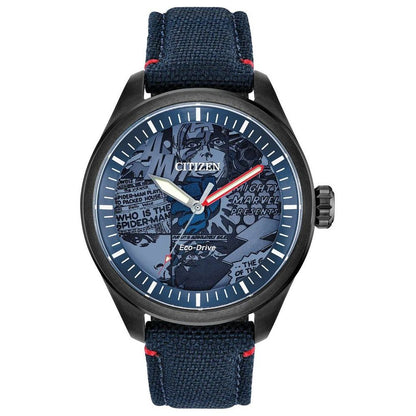 Blue Fabric Sport Watch