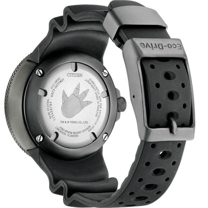 Black Rubber Sport Watch