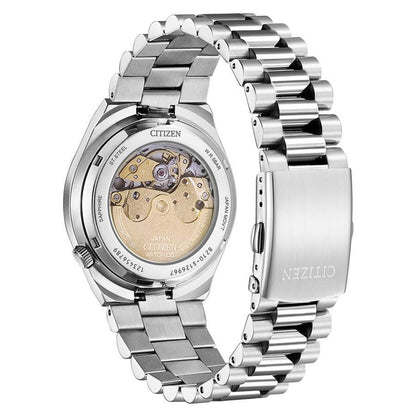 Gray Stainless Steel Dress Watch