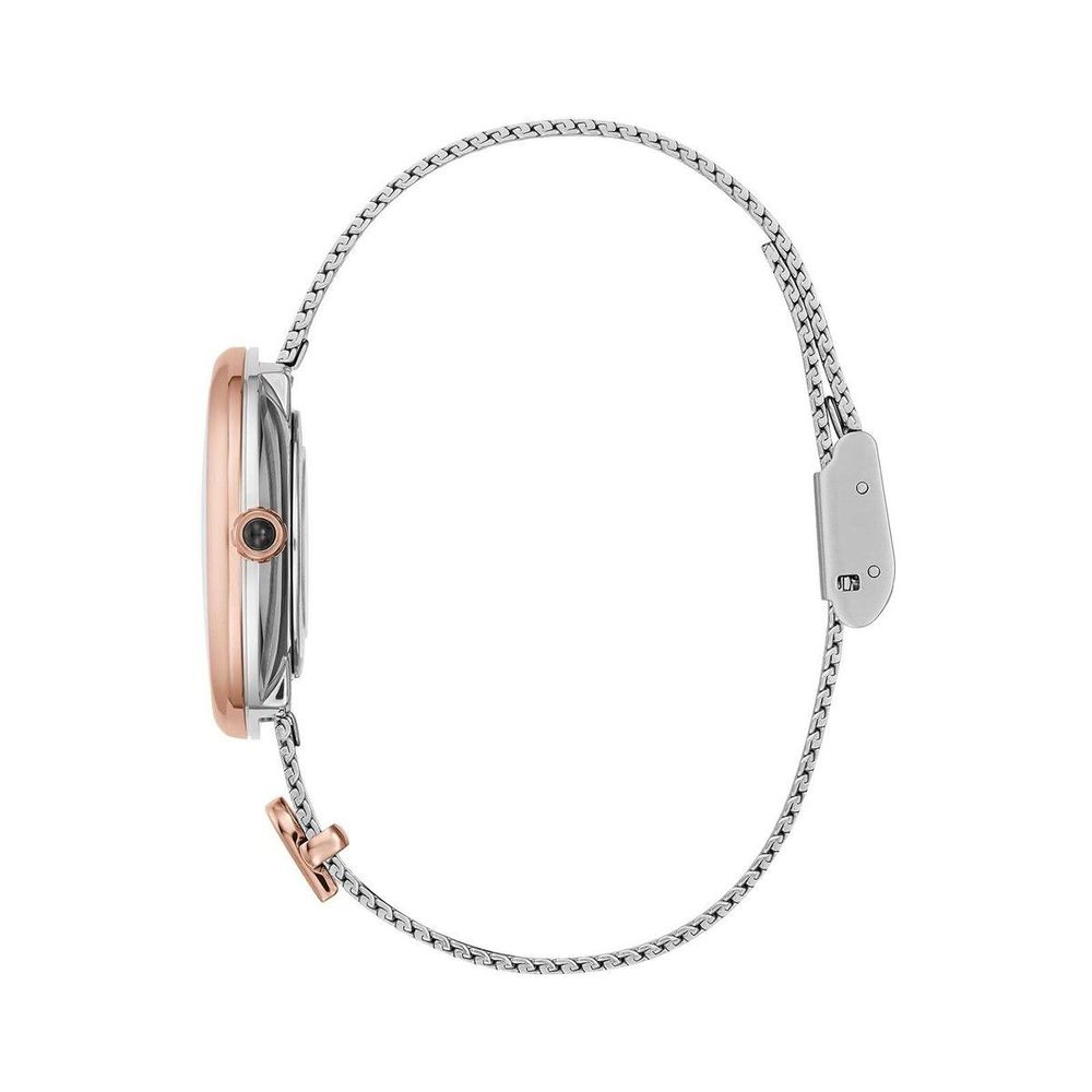 Gray Stainless Steel Dress Watch