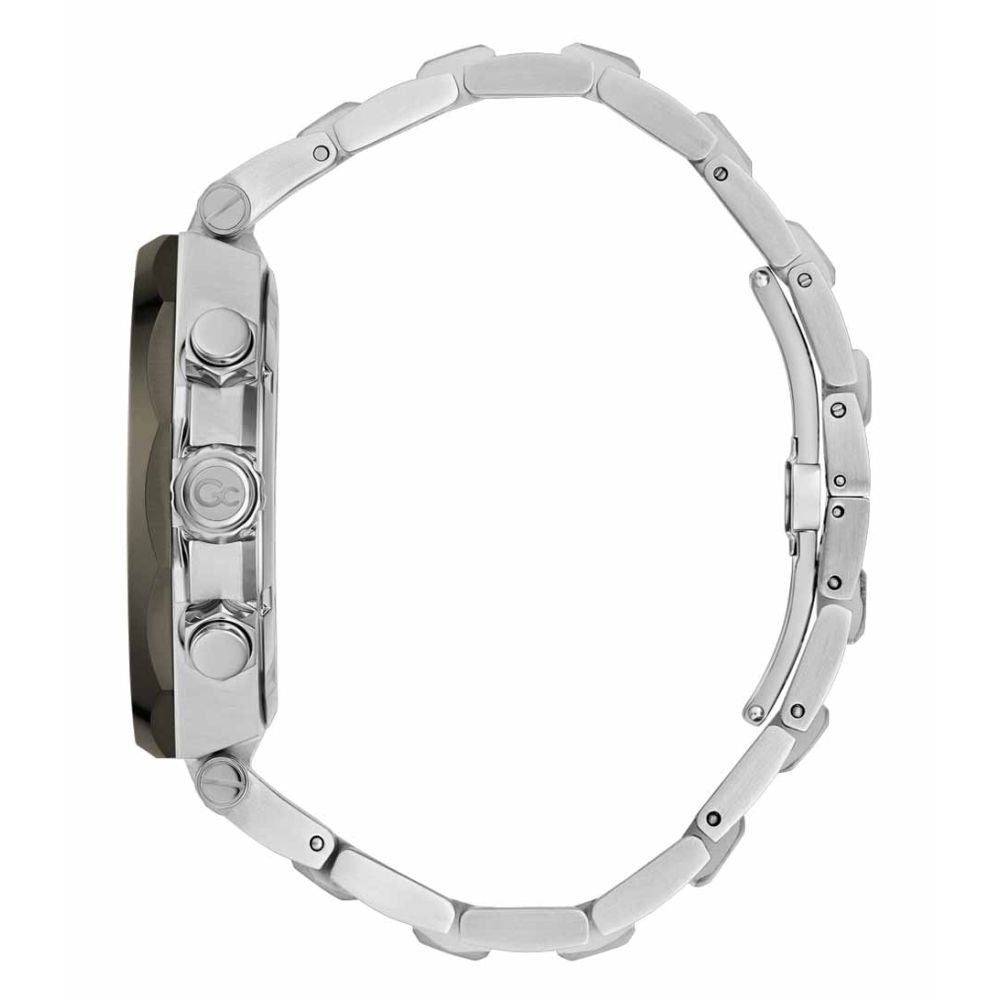 Gray Stainless Steel Bracelet Watch