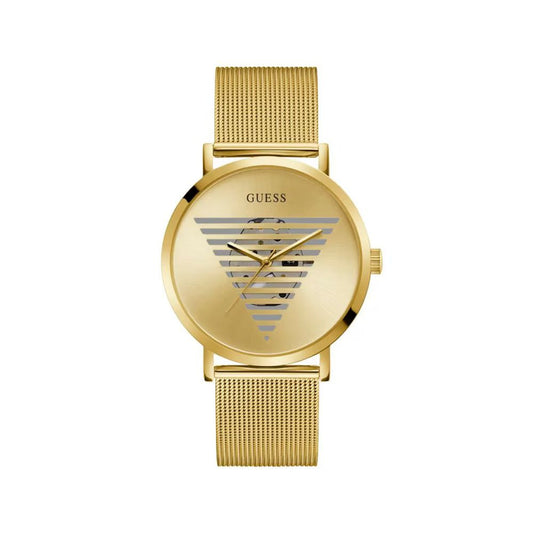 Gold Stainless Steel Dress Watch