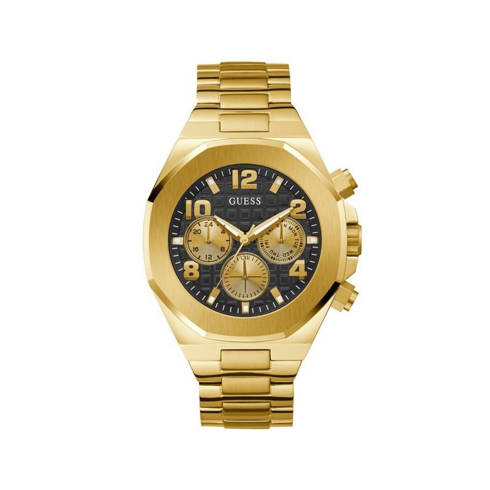 Gold Stainless Steel Dress Watch