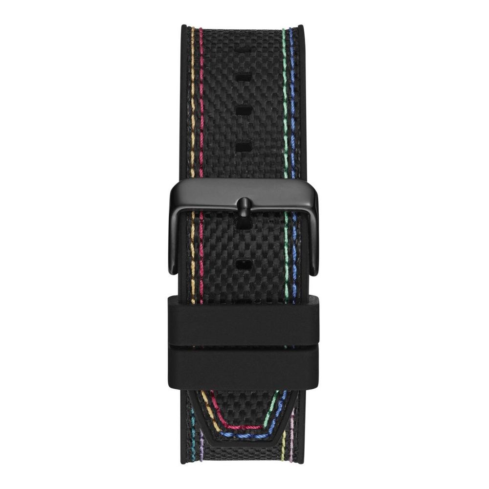 Black Synthetic Dress Watch