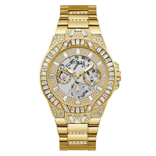 Gold Stainless Steel Dress Watch