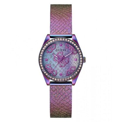Multicolor Stainless Steel Dress Watch