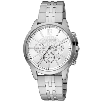 Gray Stainless Steel Bracelet Watch