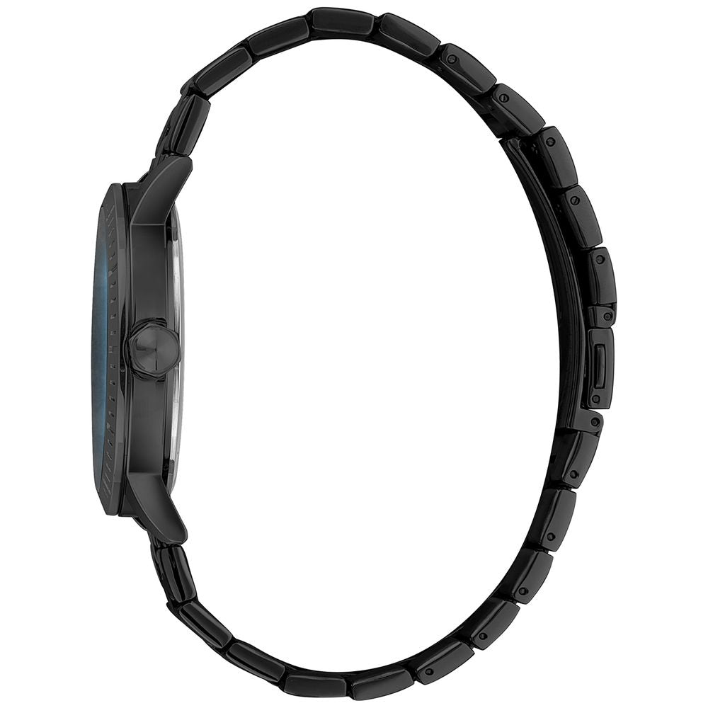 Black Stainless Steel Dress Watch