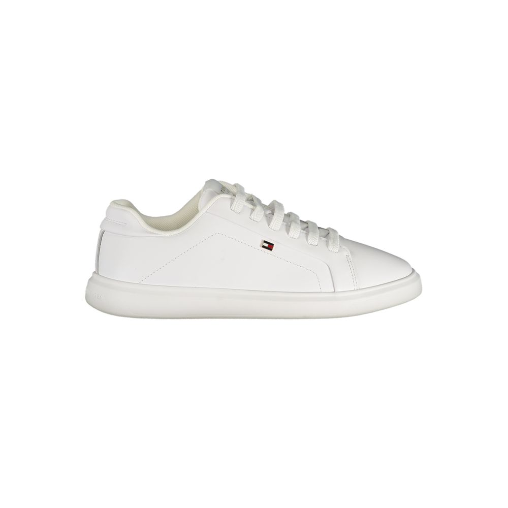 White Leather Women Sneaker