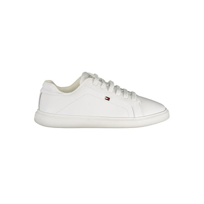 White Leather Women Sneaker