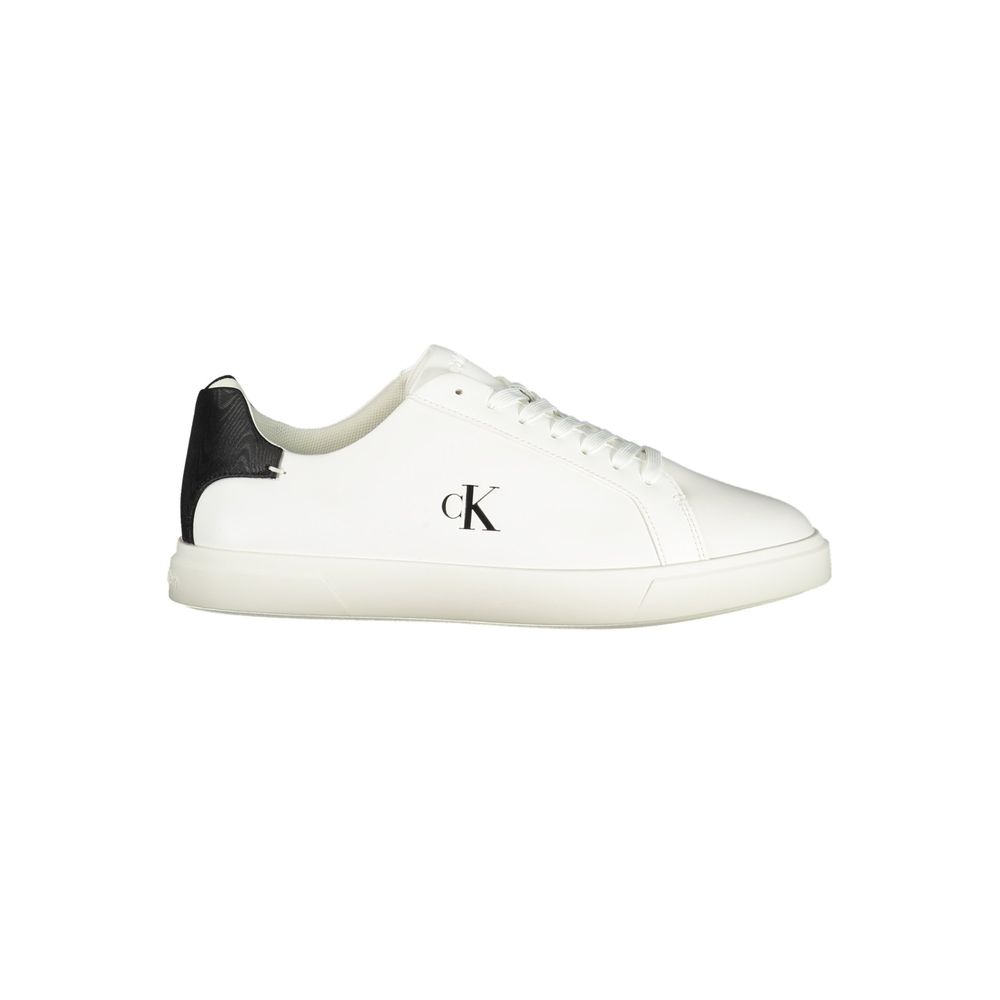 White Leather Women Sneaker