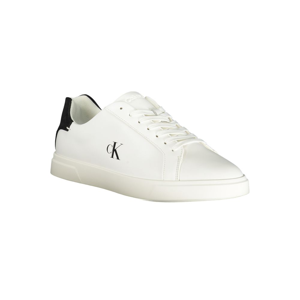 White Leather Women Sneaker