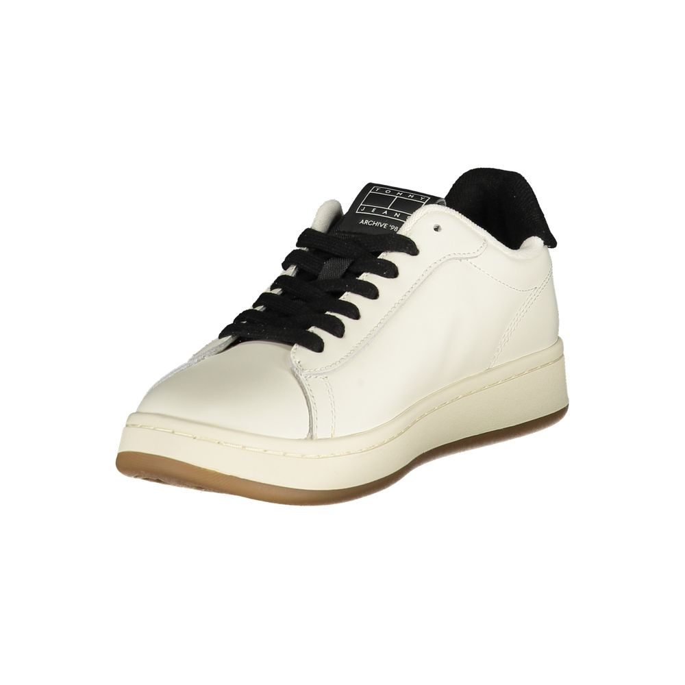 White Leather Women Sneaker
