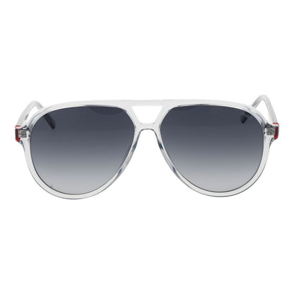 Gray Stainless Steel Sunglasses