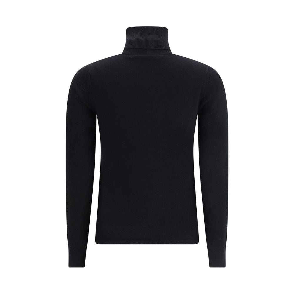 Black Wool Turtleneck