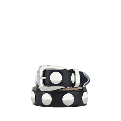 Black Calf Leather Bos Taurus Regular Belt