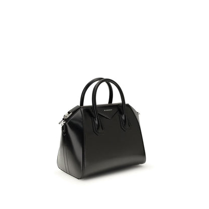 Black Calf Leather Bos Taurus Handbag