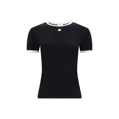 Black Cotton T-Shirt