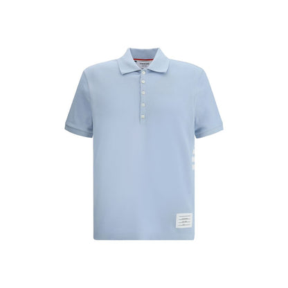 Light Blue Cotton Polo Shirt