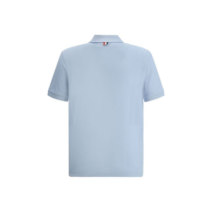 Light Blue Cotton Polo Shirt