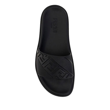 Black Rubber Sandals