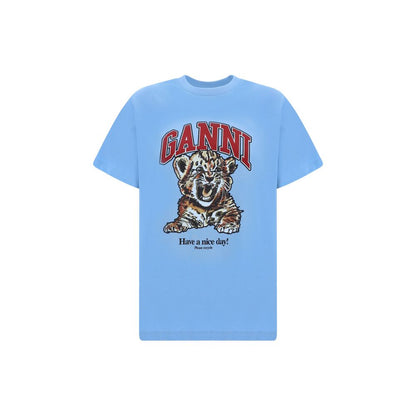 Light Blue Cotton T-Shirt