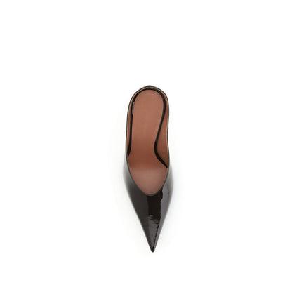 Brown Calf Leather Bos Taurus High Heel Pumps